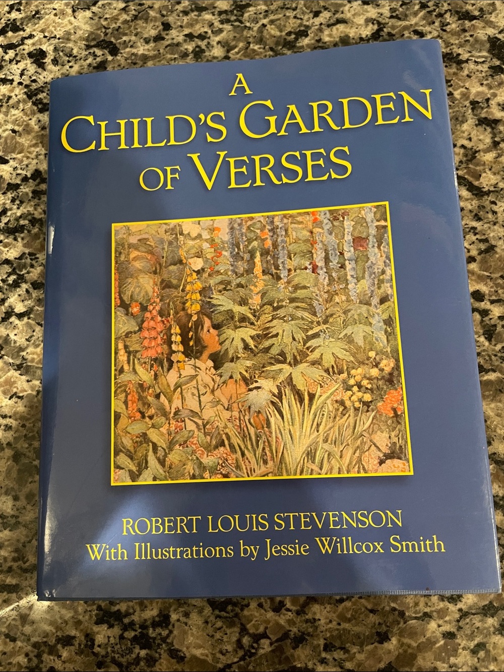 A Child's Garden of Verses - Classic Children's Poetry (Blue)